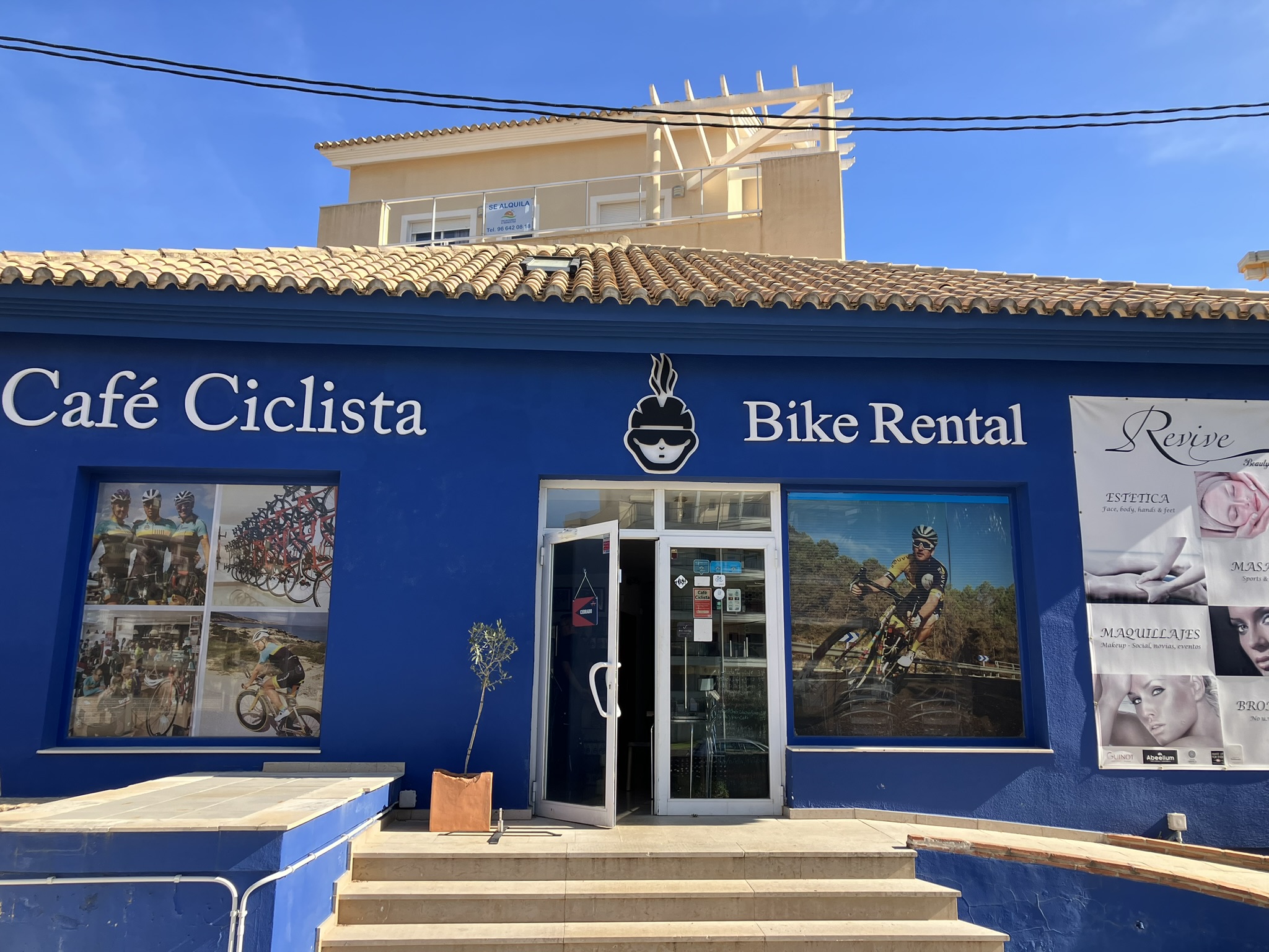 click to enlarge! Cafe and Bike Hire